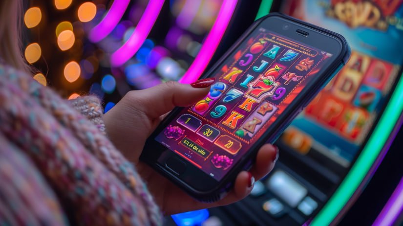 Pengguna membaca level member lewat mobile